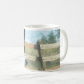 Border-Collie-Ranch-Hund Kaffeetasse (VorderseiteRechts)
