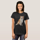 Border Collie Red T-Shirt (Vorne ganz)