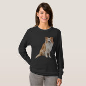 Border Collie Red T-Shirt (Vorne ganz)