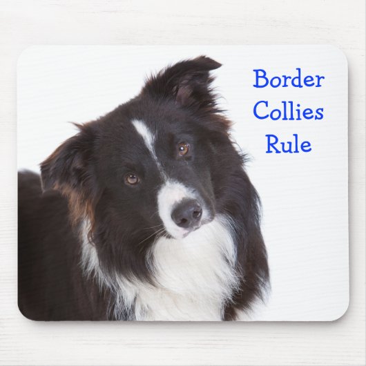 Border Collie Rule-Mauspad Mousepad (Vorne)