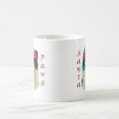 Border Collie Santa Paws Kaffeetasse (Mittel)