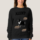 Border Collie Scent Work Alert Sweatshirt (Vorderseite)