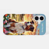 Border Collie Schäferhund iPhone 16 Hülle (Rückseite (Horizontal))