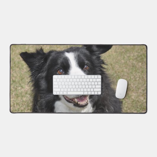 Border Collie Schreibtischunterlage (Tastatur & Maus)
