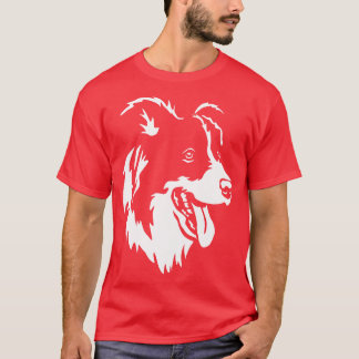 Border Collie Sheep Dog Hunde T-Shirt