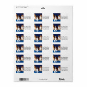 Border Collie & Shelties Adressaufkleber (Vorne)
