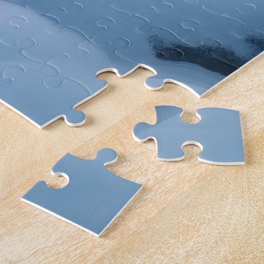 Border Collie Snowy Forest Walk Holiday Painting Puzzle (Seite)