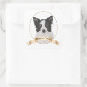 Border Collie Stickers (Tasche)