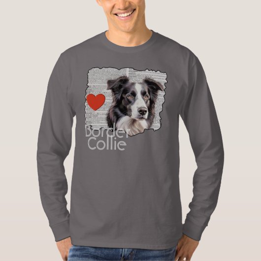 Border Collie T-Shirt (Vorderseite)