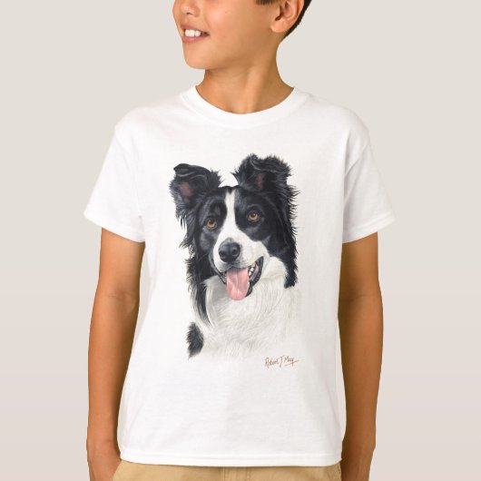 Border-Collie T-Shirt (Vorderseite)