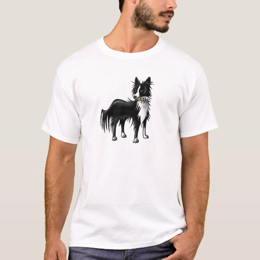 Border-Collie T-Shirt (Vorderseite)