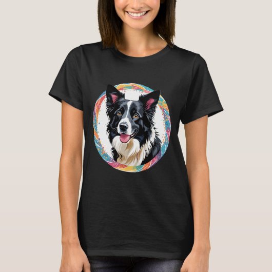 Border Collie T-Shirt (Vorderseite)