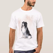 Border-Collie T-Shirt (Vorderseite)