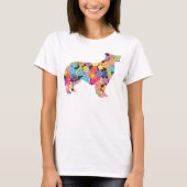 Border-Collie T-Shirt (Vorderseite)