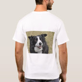 Border Collie T - Shirt (Rückseite)