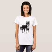 Border-Collie T-Shirt (Vorne ganz)