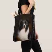 Border-Collie Tasche (Von Nahem)