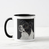 Border Collie Tasse - "Ben" (Links)
