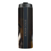 Border-Collie Thermosbecher (Vorderseite)