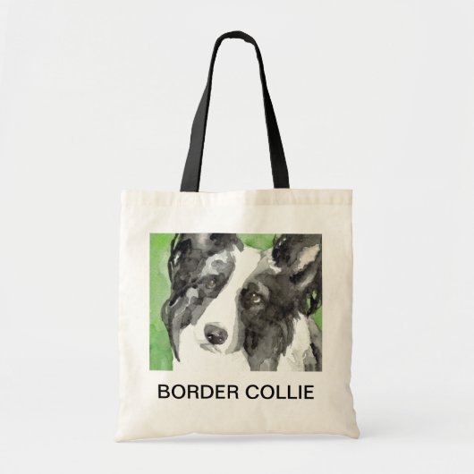 Border Collie Tragetasche (Vorne)