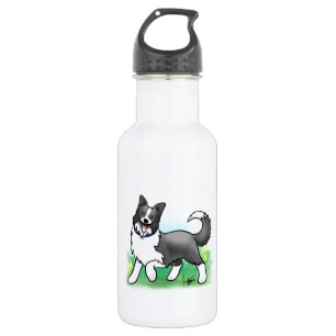 Border-Collie Trinkflasche
