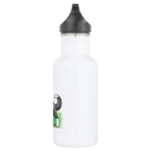 Border-Collie Trinkflasche (Rechts)