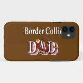 Border Collie Vater Case-Mate iPhone Hülle (Rückseite (Horizontal))