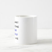 Border Collie-Vater, großartig Kaffeetasse (Mittel)