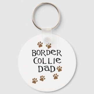 Border Collie Vater Schlüsselanhänger