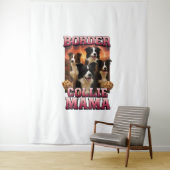 Border Collie  Wandteppich (Beispiel)