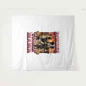 Border Collie   Wandteppich (Vorderseite (Horizontal))