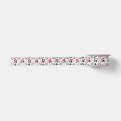 Border Collie Weihnachten Satinband (Vorderseite)