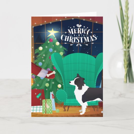 Border Collie Weihnachten Weihnachten Weihnachtsge (Vorderseite)