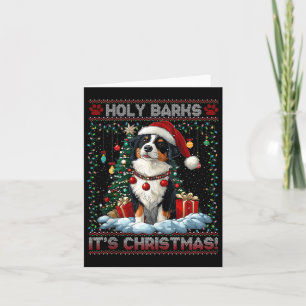 Border Collie Weihnachtsbaumdekorationen Hund Love Karte