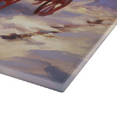 Border Collie Weihnachtsfeiertag Schneidebrett (Ecke)