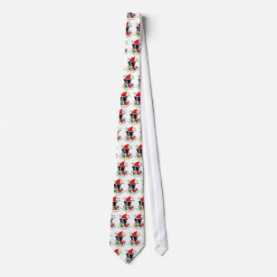 Border-Collie-Weihnachtsgeschenke Krawatte