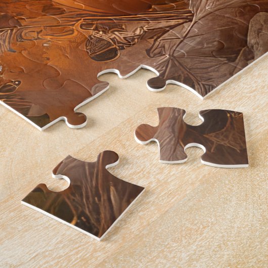 Border Collie Welpe Autumn Delight Pumpen Puzzle (Seite)