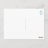 Border Collie Welpe Dog Grußkarte Postkarte (Rückseite)