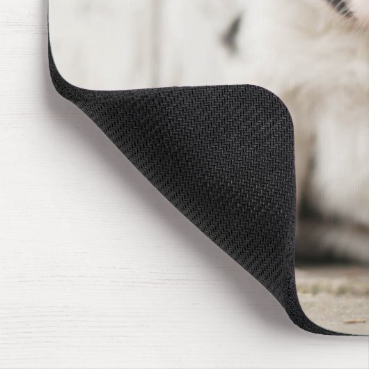 Border-Collie-Welpe Mousepad (Ecke)