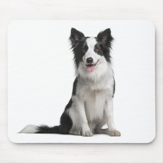 Border Collie Welpen-Mauspad Mousepad (Vorne)