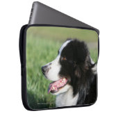 Border-Collie-Welpen-Niederlegung Laptopschutzhülle (Vorne Rechts)