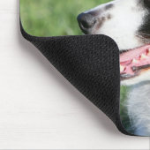 Border-Collie-Welpen-Niederlegung Mousepad (Ecke)