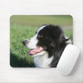 Border-Collie-Welpen-Niederlegung Mousepad (Mit Mouse)