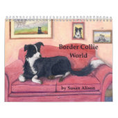 Border-Collie-Weltkalender Kalender (Titelbild)