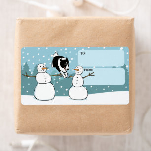 Border Collie Winter Agility Dog Holiday bis