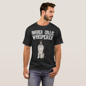 Border Collie Wisperer Dog T-Shirt (Vorne ganz)