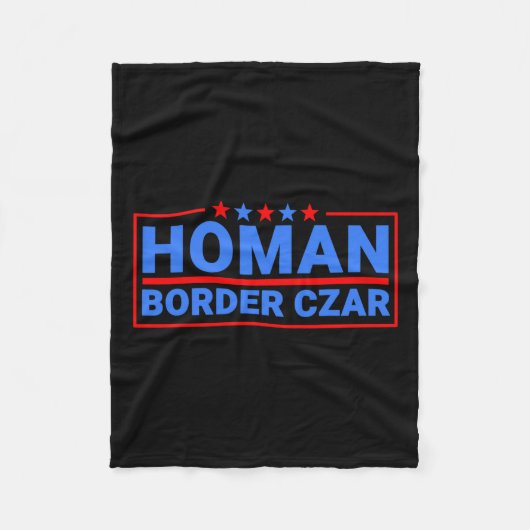 Border Czar Tom Homan Mega Support Fleecedecke (Vorderseite)