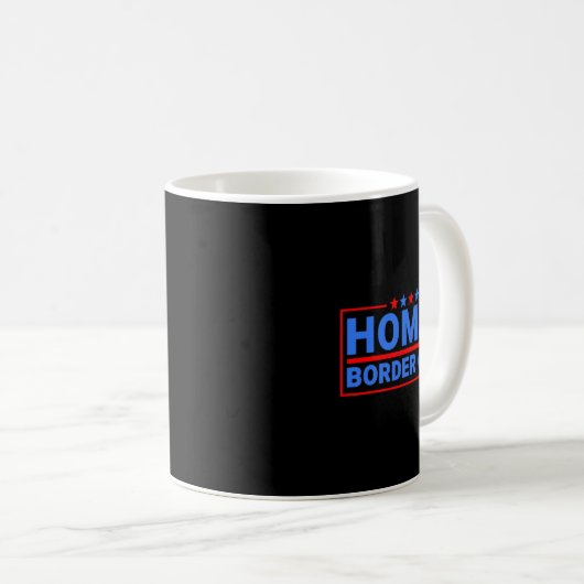 Border Czar Tom Homan Mega Support Kaffeetasse (VorderseiteRechts)