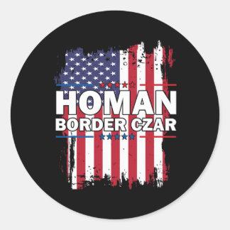 Border Czar Tom Homan Trump Präsident Wahl Mega S Runder Aufkleber