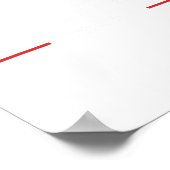 Border Czar Tom Homan Trump Präsident Wahlunterstü Poster (Ecke)